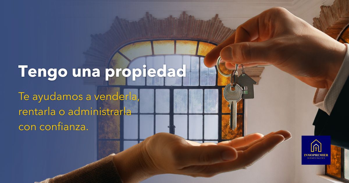 Inmobiliaria en Morelia InmoPremier, servicio para vender, rentar o administrar una propiedad con confianza.